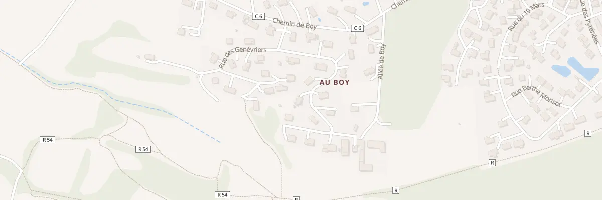 Plan du 10 Rue des Pins à Pavie