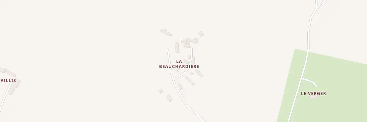 Plan du 7 La Beauchardière à Saint-Germain-de-la-Coudre