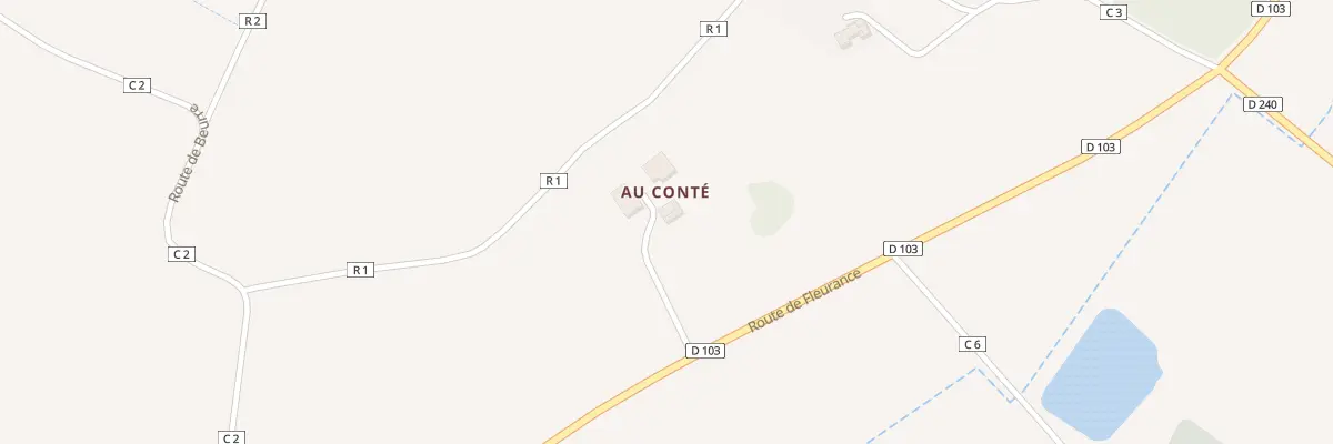 Plan du 479 Rte de Fleurance à Préchac