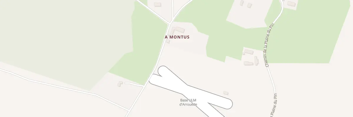 Plan du 403 Rte des Pyrénées à Arrouède