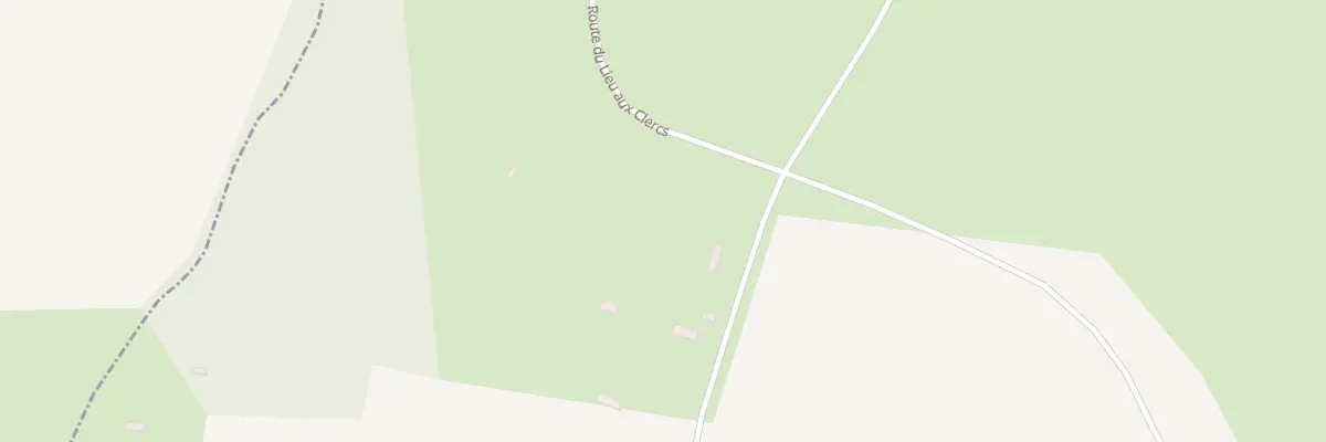 Plan du 1 Rte du Lieu aux Clercs à Saint-Christophe-sur-Condé