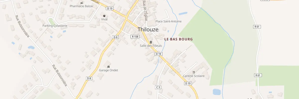 Plan du 21 Rue des Lavandiéres à Thilouze