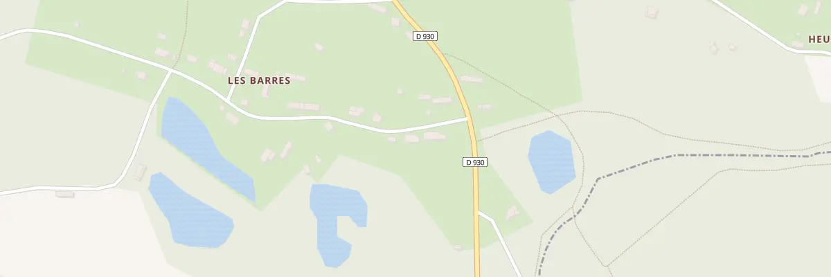 Plan du 35 Les Barres aux Genettes