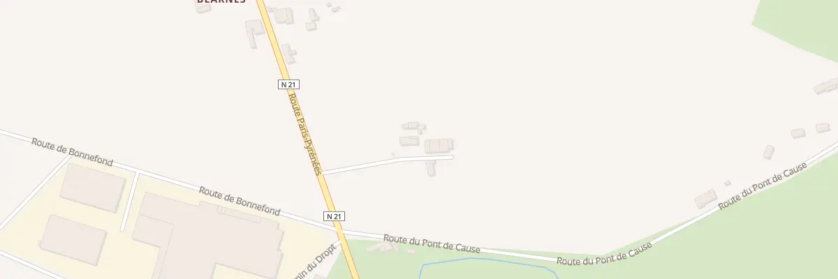 Plan du 111 Che de Cause à Saint-Quentin-du-Dropt