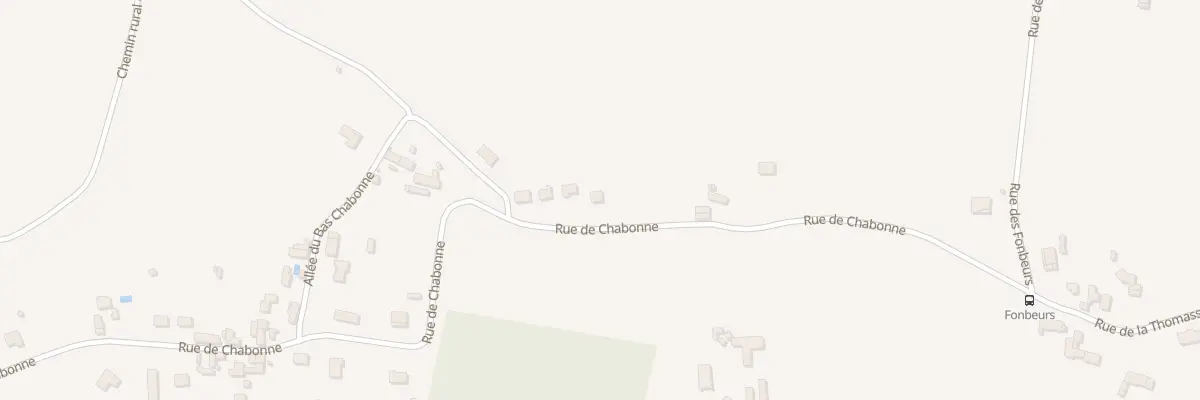 Plan du 34 Rue de Chabonne à Availles-en-Châtellerault