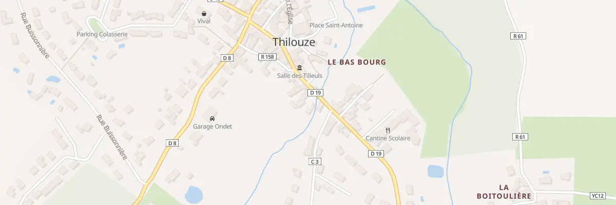 Plan du 27 Rue des Lavandiéres à Thilouze