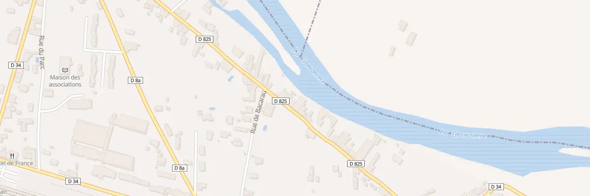 Plan du 59 Av de Polignan à Gourdan-Polignan
