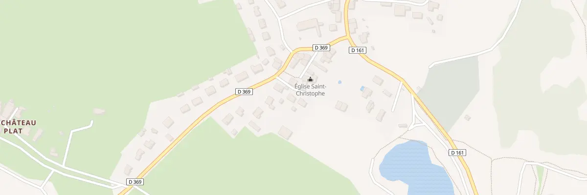 Plan du 2 All du Presbytere à Terres-de-Haute-Charente