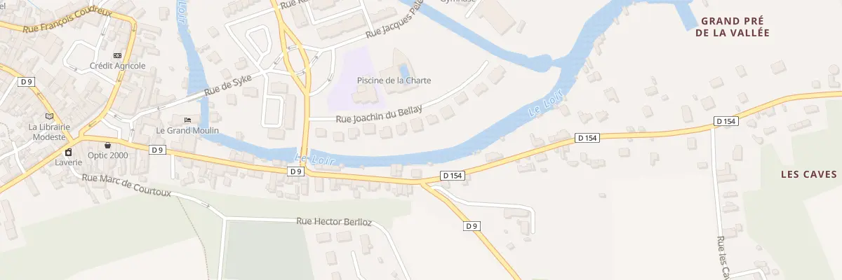 Plan du 13 Rue Joachin du Bellay à La Chartre-sur-le-Loir