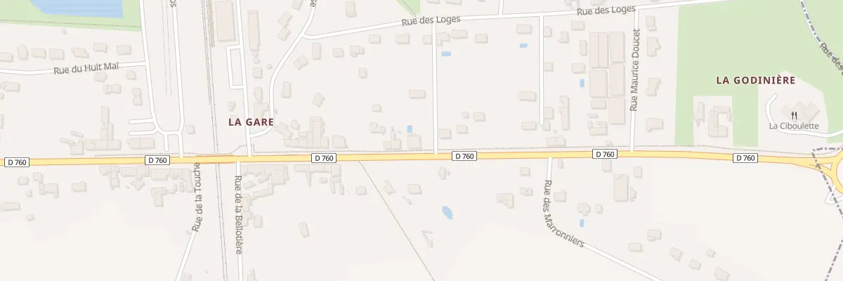 Plan du 48 Rte de Chinon à Noyant-de-Touraine