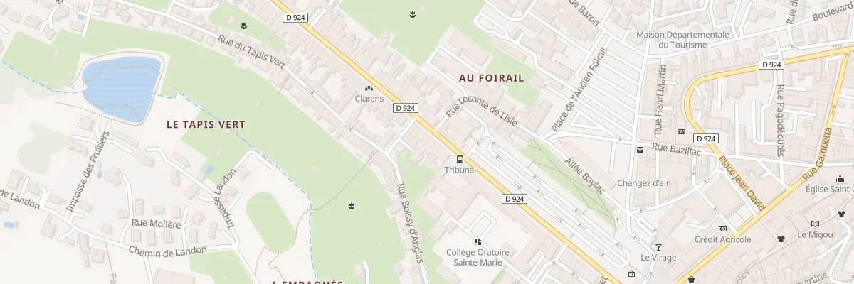 Plan du 21 Rue Victor Hugo à Auch