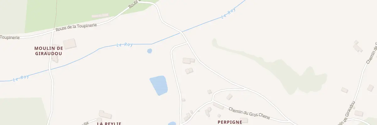 Plan du 95 Che des Trois Maisons à Villamblard