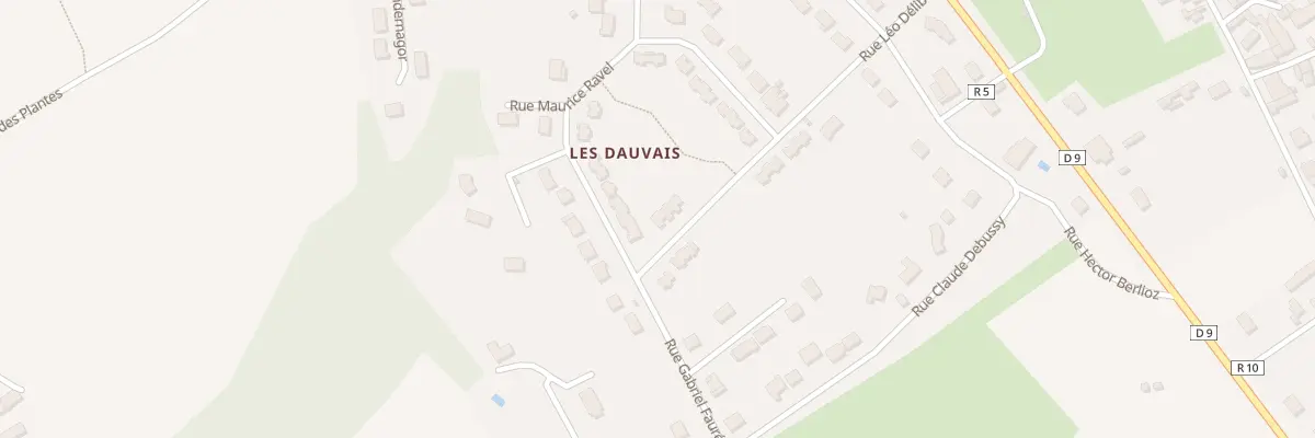 Plan du 1B Rue Leo Delibes à La Chartre-sur-le-Loir