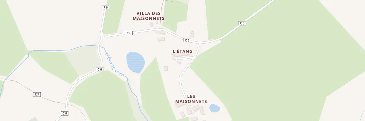 Plan du 2 L’Etang à Maisoncelles
