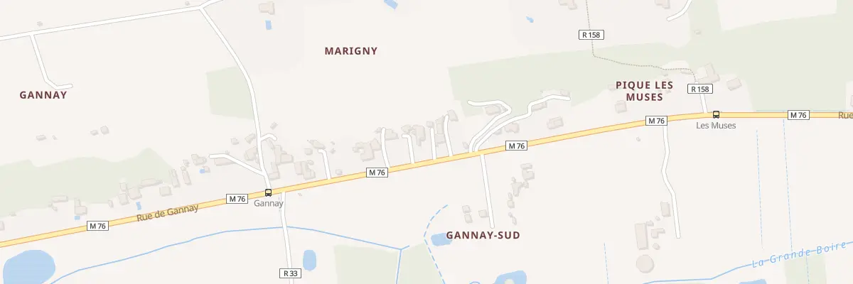 Plan du 24 Rue de Gannay à Fondettes