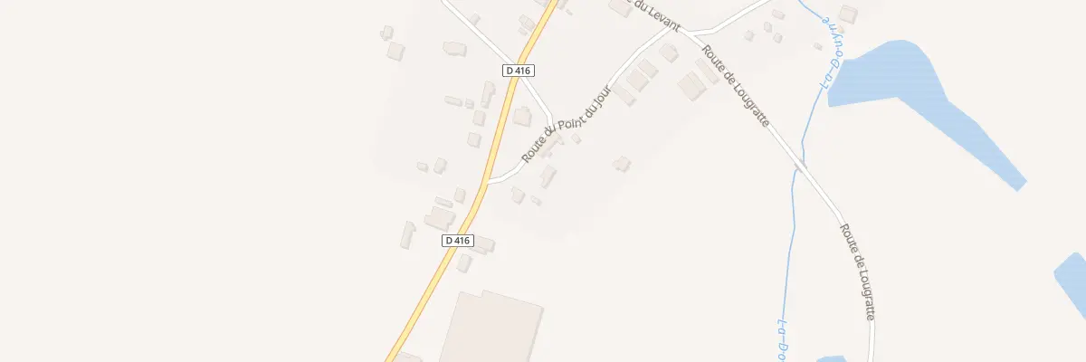 Plan du 201 Rte du Point du Jour à Montauriol