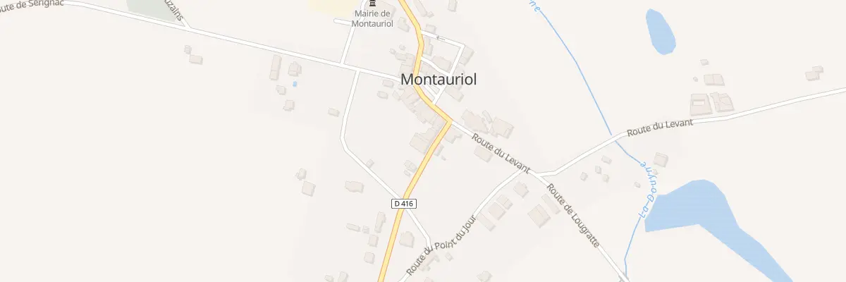 Plan du 17 Montauriol à Montauriol