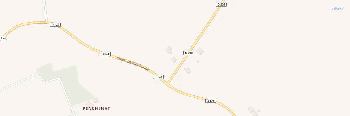 Plan du 61 Rte de Saint-maurice à Moulinet
