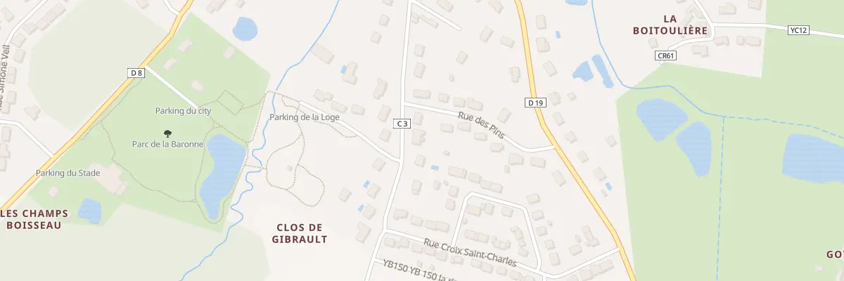 Plan du 19 Rue des Marronniers à Thilouze