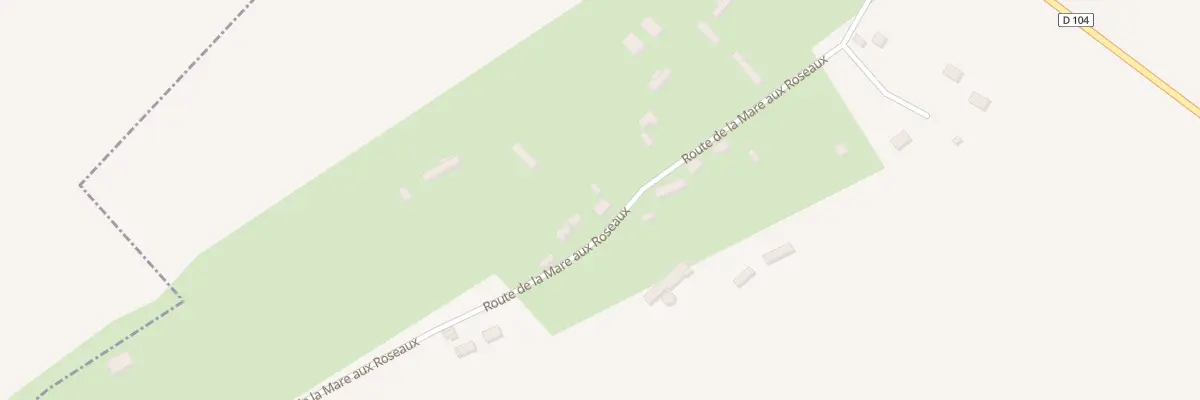 Plan du 270 Rte de la Mare aux Roseaux à Foucart