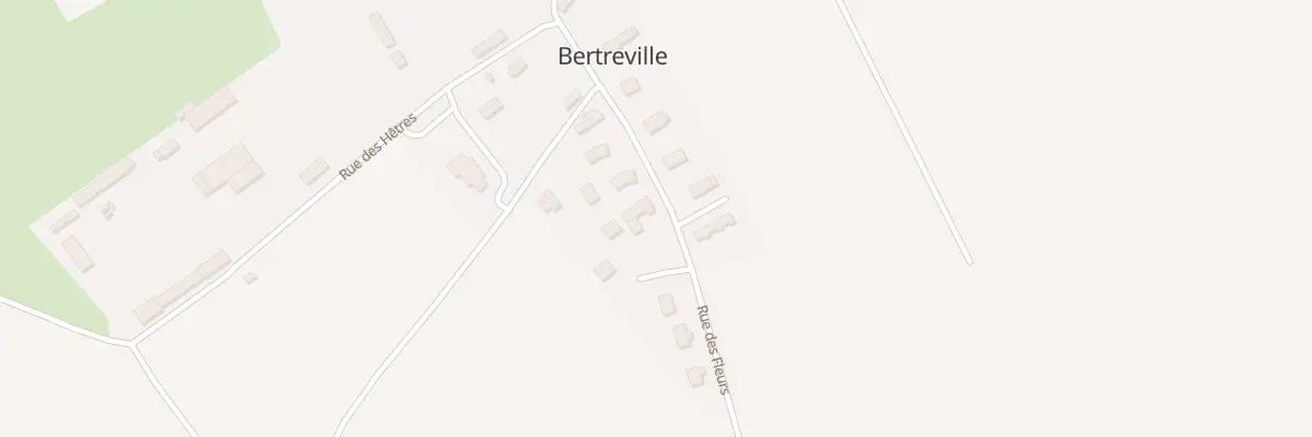 Plan du 11 Rue des Fleurs à Bertreville
