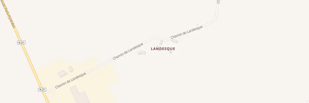 Plan du 330 Che de Landesque à Saint-Quentin-du-Dropt