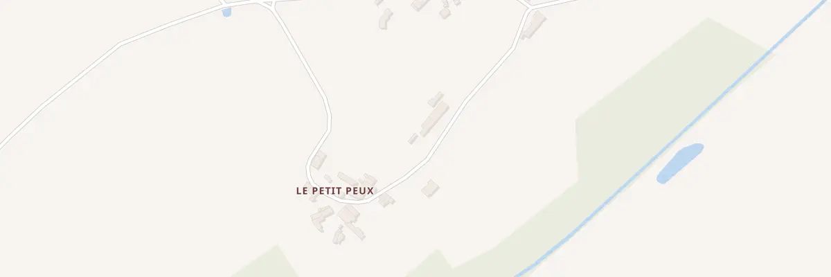 Plan du 5102 Le Petit Peux à Lhommaizé