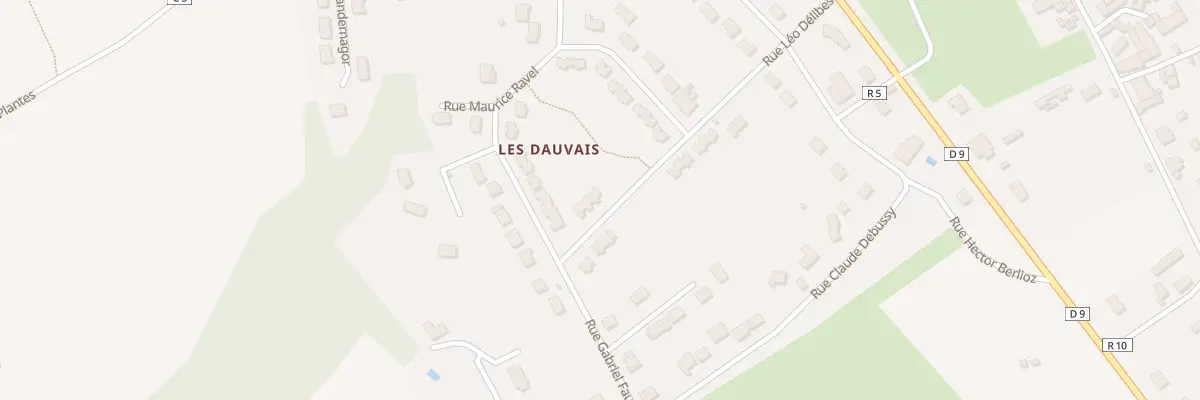 Plan du 5 Rue Leo Delibes à La Chartre-sur-le-Loir