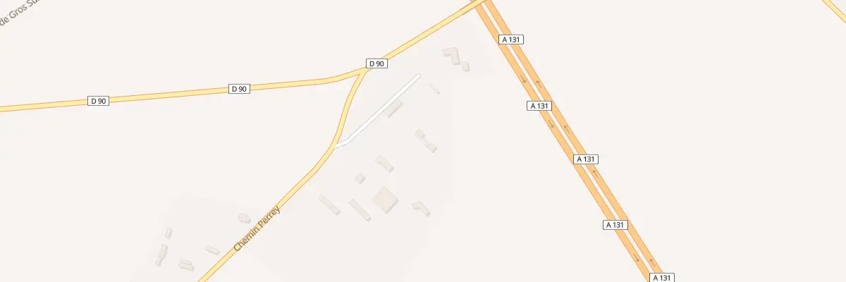Plan du 555 Che Perrey à Trouville-la-Haule