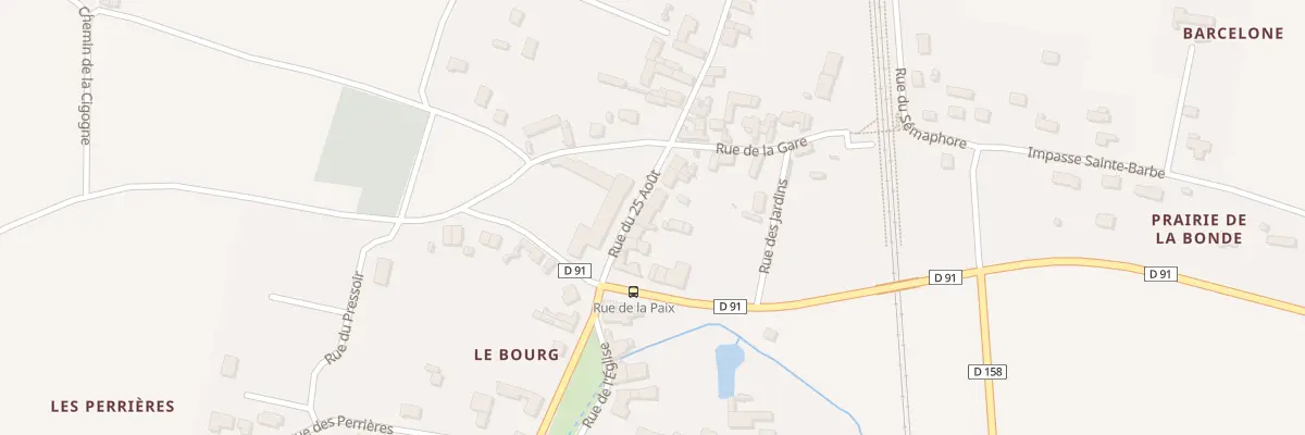 Plan du 7 Rue du 25 Août à Maillé