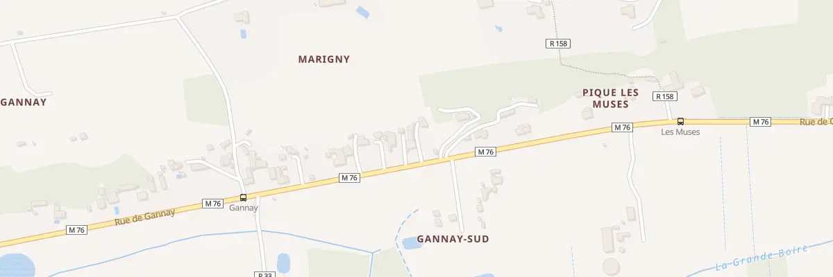 Plan du 22 Rue de Gannay à Fondettes