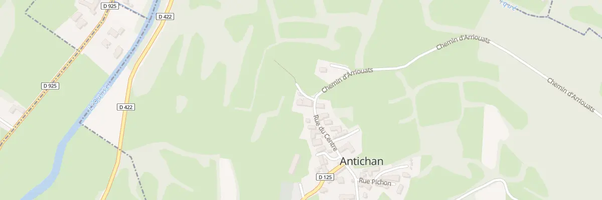 Plan du 2 Che d’Arriouat à Antichan