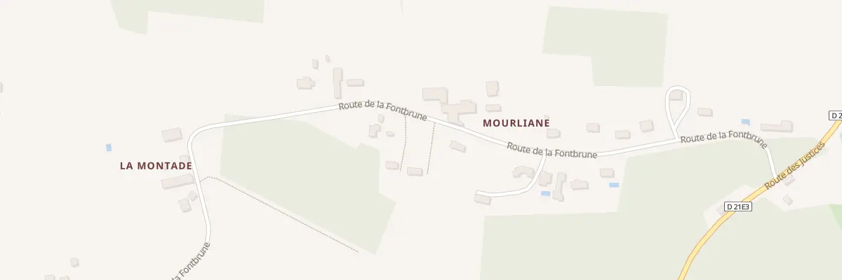 Plan du 447 Rte de la Fontbrune à Saint-Germain-et-Mons