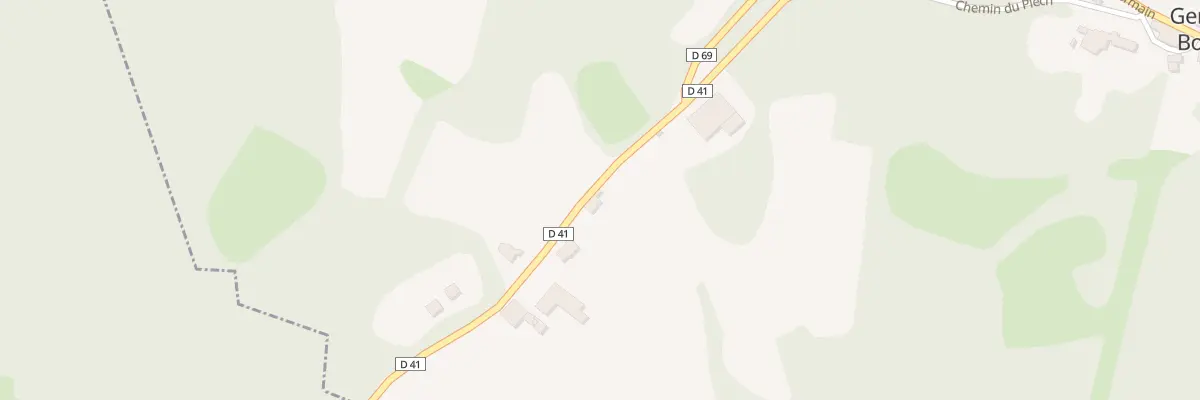 Plan du 28 La Poutge à Gensac-de-Boulogne
