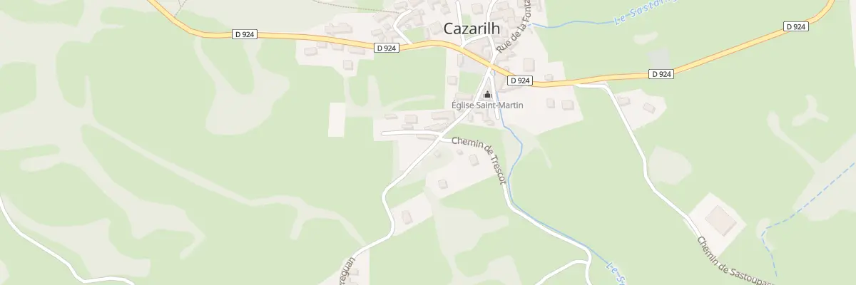 Plan du 6 Che d’Ayregan à Cazarilh