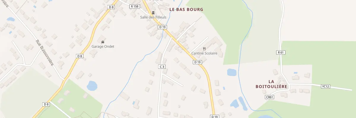 Plan du 35 Rue des Lavandiéres à Thilouze
