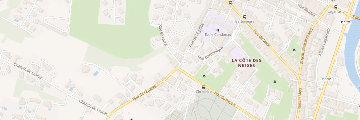 Plan du 26 Rue de l’Egalité à Auch