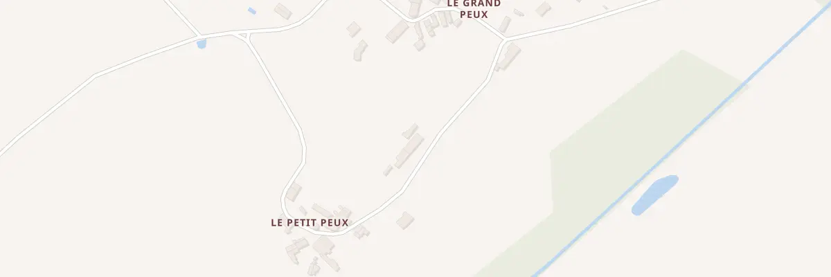Plan du 5101 Le Petit Peux à Lhommaizé