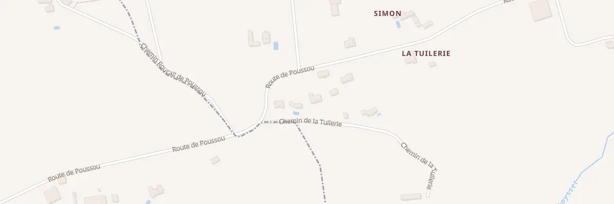 Plan du 5000F La Tuilerie à Madaillan