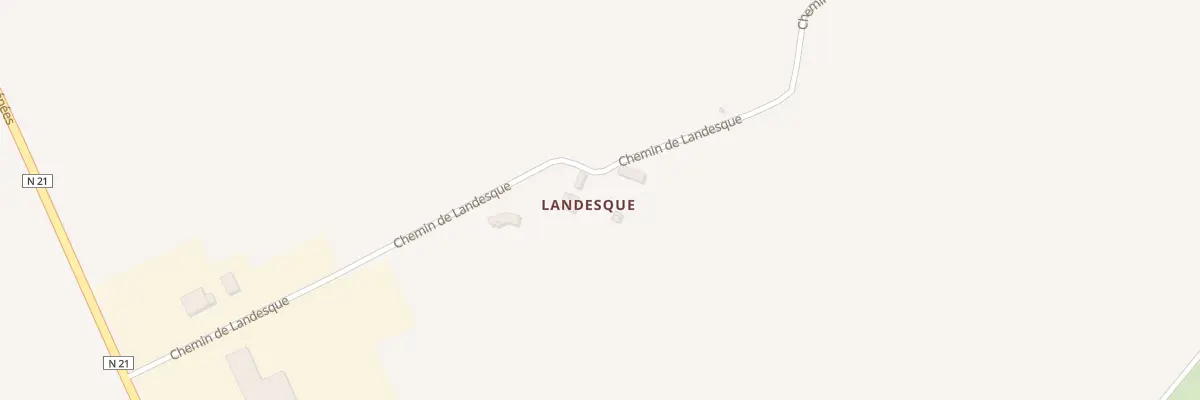 Plan du 440 Che de Landesque à Saint-Quentin-du-Dropt