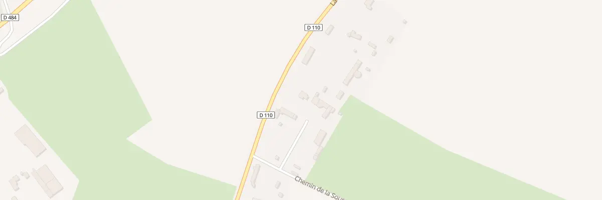 Plan du 1 Che de la Source à La Frénaye