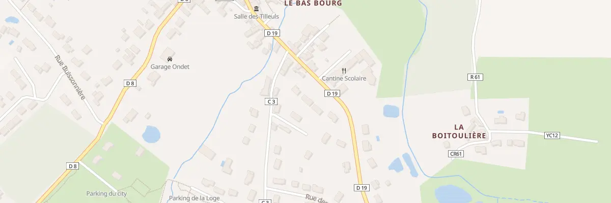 Plan du 37 Rue des Lavandiéres à Thilouze