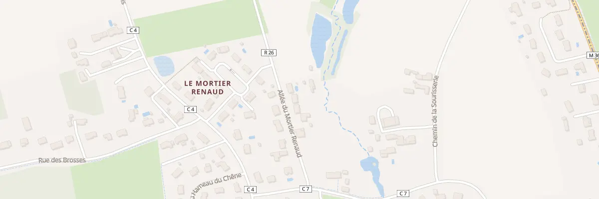 Plan du 9B All du Mortier Renaud à Saint-Roch