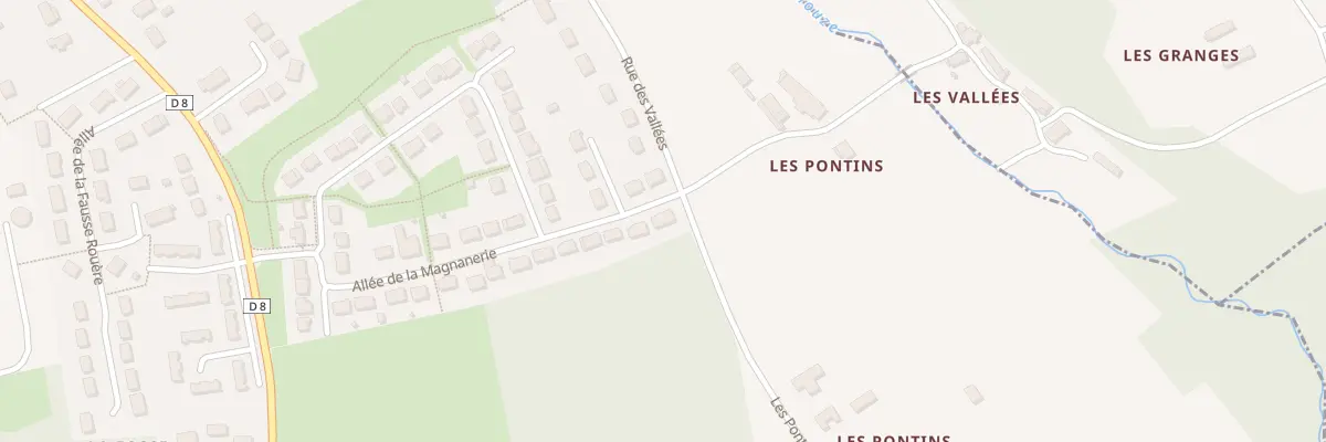 Plan du 31 All de la Magnanerie à Pont-de-Ruan