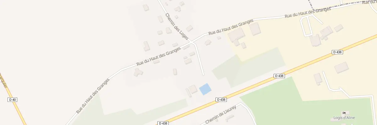 Plan du 38 Imp du Haut des Granges à Bernay