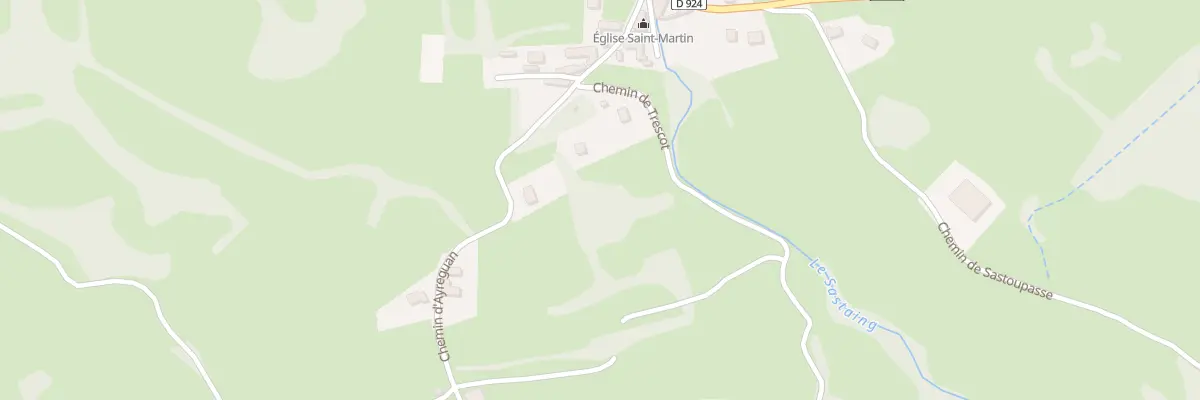Plan du 3 Che d’Ayregan à Cazarilh