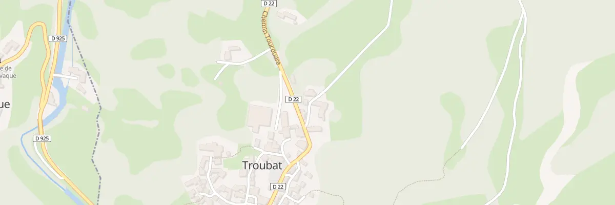 Plan du 5044 Toucouare à Troubat
