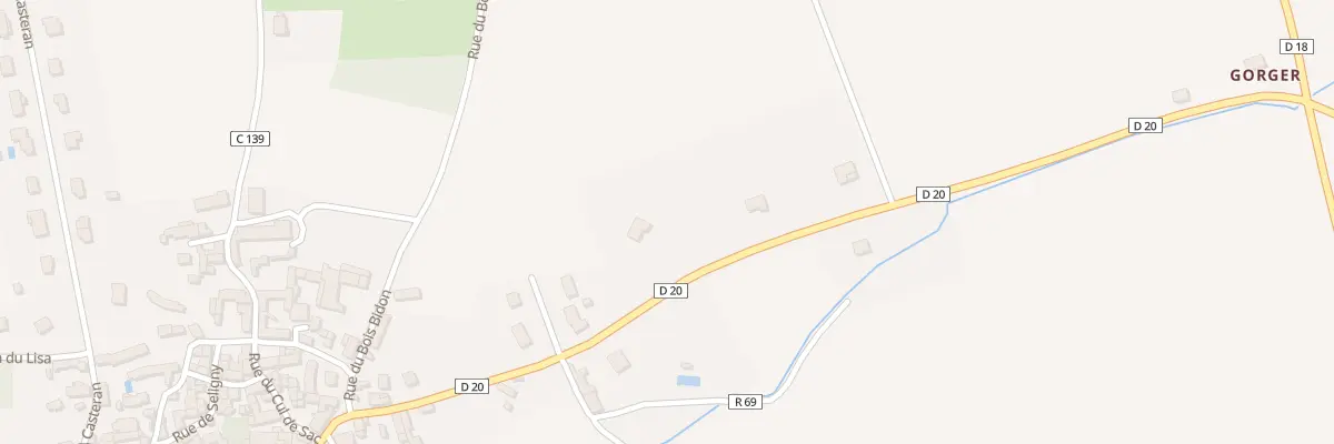 Plan du 35 Rte de Richelieu à Antogny-le-Tillac