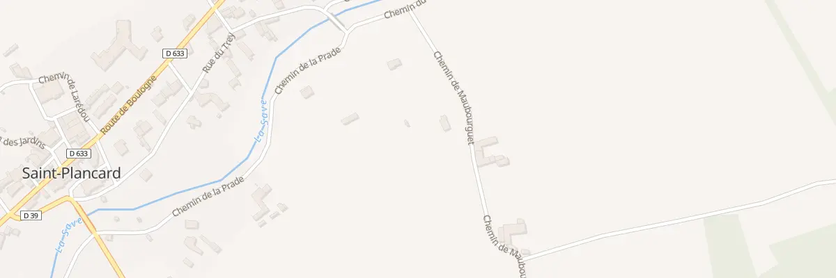 Plan de Maubourguet à Saint-Plancard