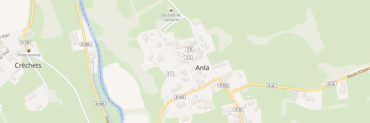 Plan du 5008 Le Village à Anla